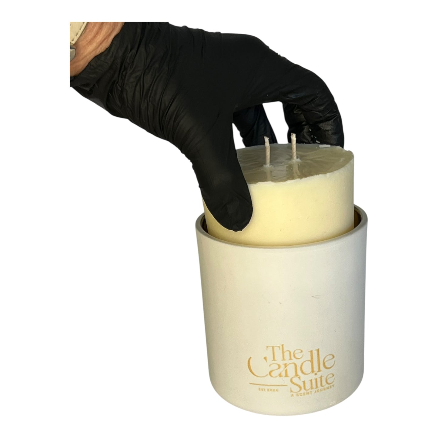 refillable candle jar
