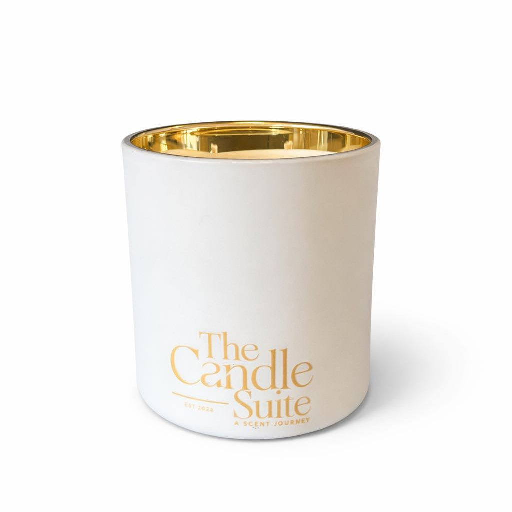 Luxury Soy Wax Candle – 350g | Black or White | Handmade Scented Candle