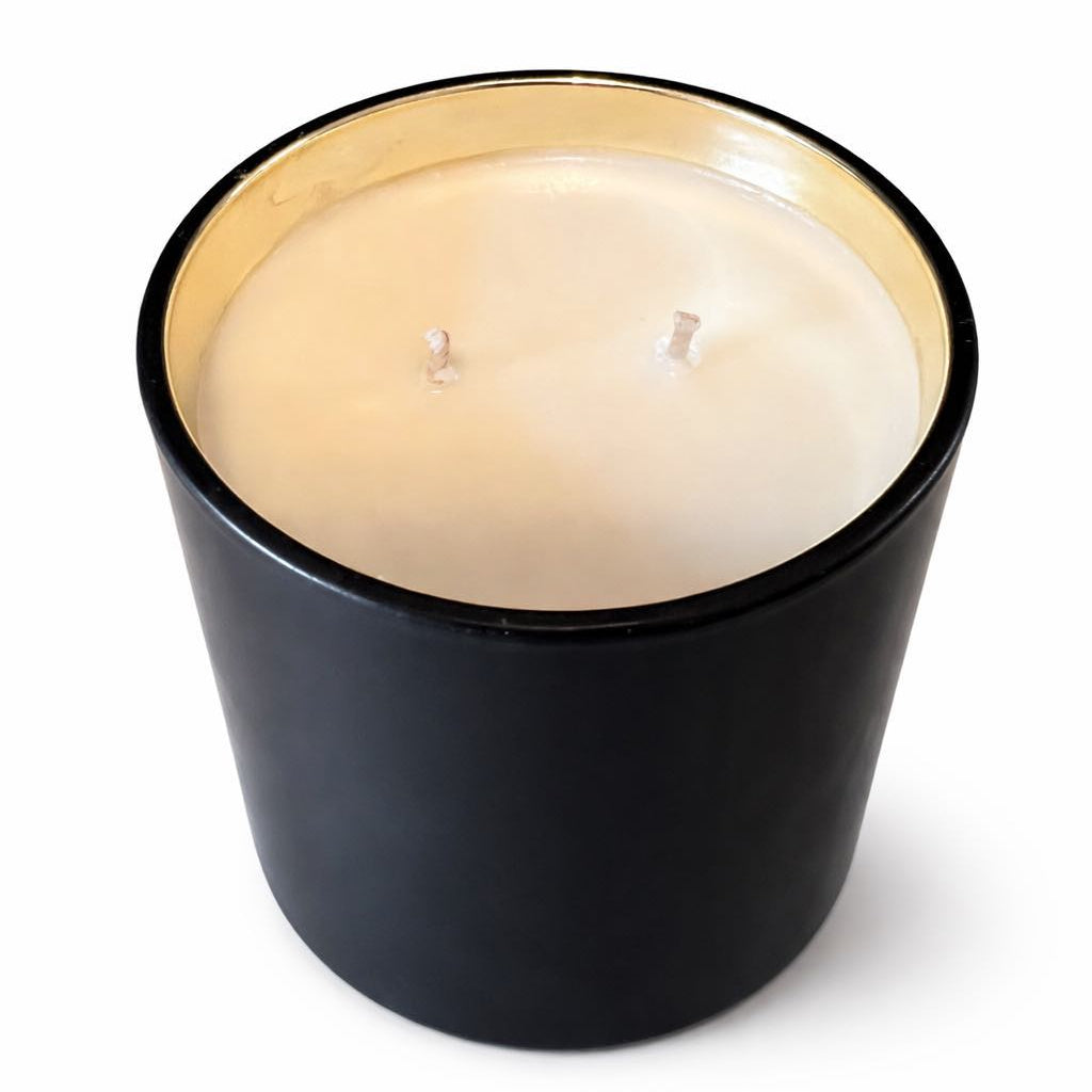Luxury Soy Wax Candle – 350g | Black or White | Handmade Scented Candle