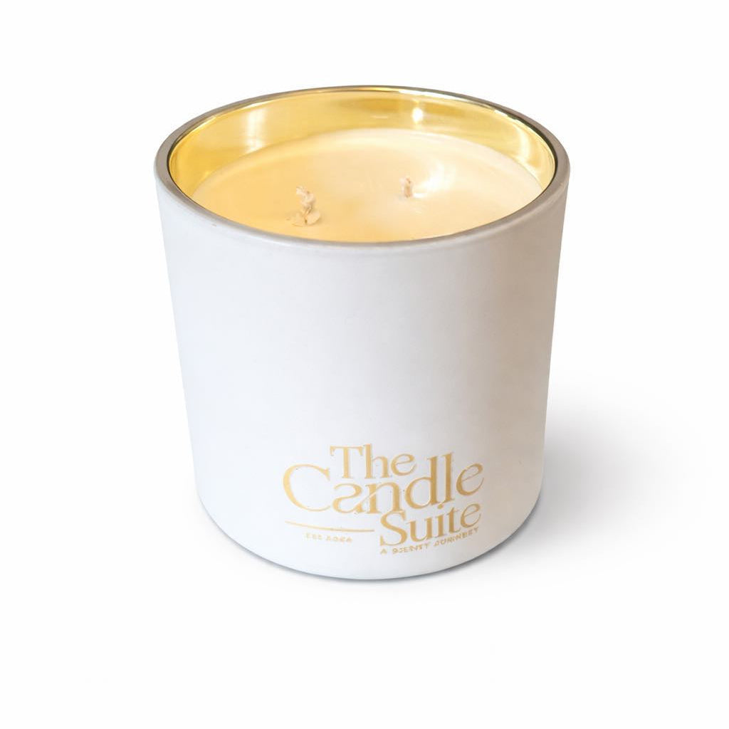 Luxury Soy Wax Candle – 350g | Black or White | Handmade Scented Candle