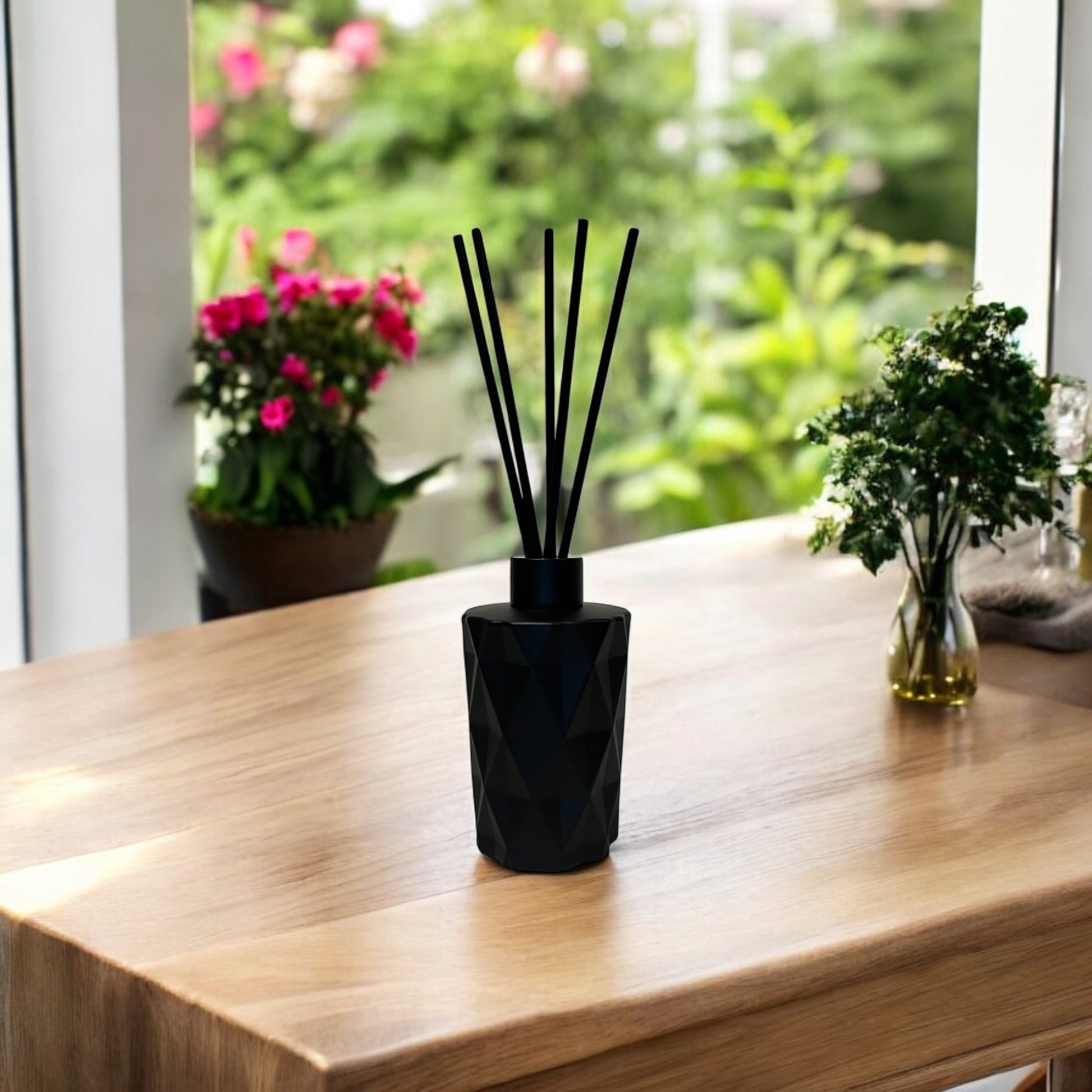 Sleek reed diffusers with calming fragrances for home relaxation